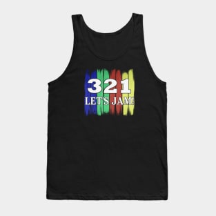 3 2 1 Let's Jam Tank Top